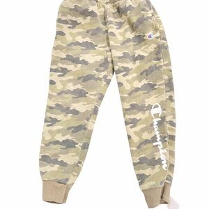 Champion Kids Camo Sweatpants - Beige and Olive